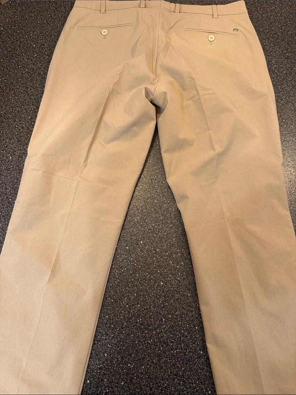 NWT Peter Millar Crown Crafted Tan Flat-Front Chino Pants - size 34 - Picture 6 of 8